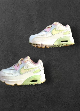 Nike Air Max 90 bébé fille pastel rose/vert – pointure 21 (US 5C), marque: Nike Air, état: Très bon état, taille: 21, 22,90 €, 24,75 € Protection acheteurs (Pro) incluse