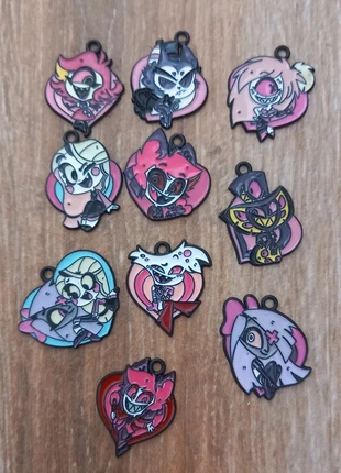 Hazbin Hotel Enamel Charms, état: Neuf sans étiquette, 1,50 €, 2,28 € Protection acheteurs incluse