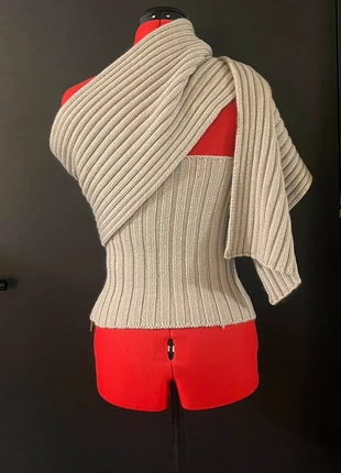 Top a sciarpa Max Mara in pura alpaca beige, marke: Max Mara, zustand: Neu, größe: Einheitsgröße, 65,00 €, 68,95 € inklusive Vinted-Käuferschutz