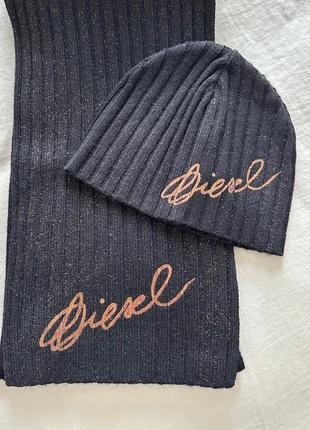 Diesel unisex hat and scarf set., brand: Diesel, condition: Very good, size: One size, £5.00, £5.95 includes Buyer Protection