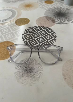 Lunettes anti lumière bleue grise transparente, brand: sans marque, condition: New without tags, €4.00, €4.90 includes Buyer Protection