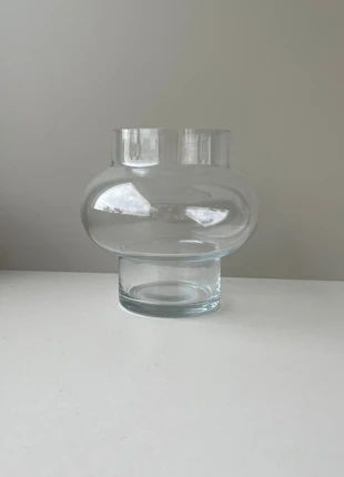 Vase transparent en verre, marca: DAMVA, estado: Muito bom, €22.00, €23.80 inclui Proteção do Comprador Pro