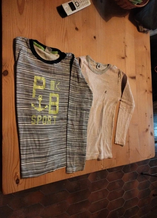 T-shirt manches longues, merk: Petit Bateau, staat: Nieuw zonder prijskaartje, maat: 10 jaar / 140 cm, € 6,00, € 7,00 inclusief Kopersbescherming
