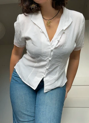 Chemise manche courte, brand: Gerard Pasquier, condizioni: Ottime, taglia: L / IT 44 / EU 40, €5.00, €5.95 include la Protezione acquisti