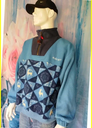 polaire vintage Challenger bleu, brand: Challenger, condition: Good, size: M, €17.90, €19.50 includes Buyer Protection