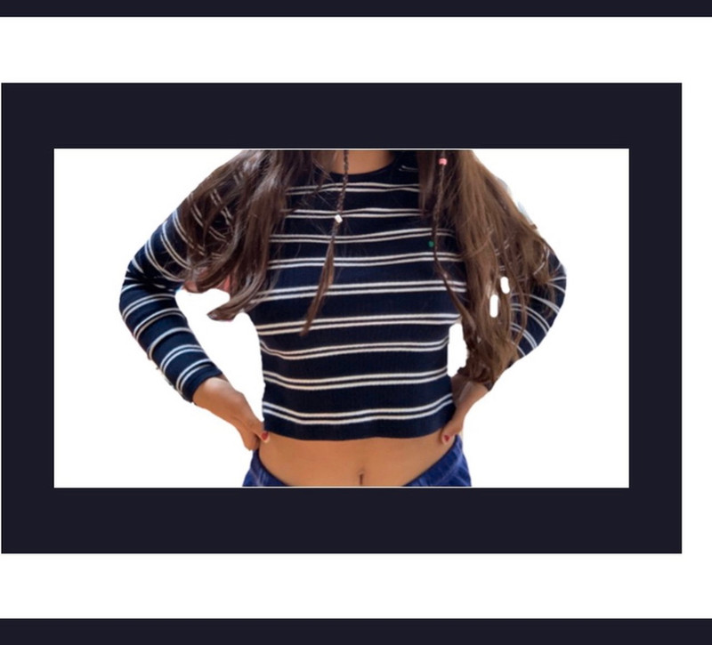 Brandy Melville Striped Long Sleeve Shirt Vinted