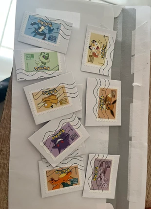 Timbres Pokémon utilisé, zustand: Sehr gut, 5,00 €, 5,95 € inklusive Vinted-Käuferschutz