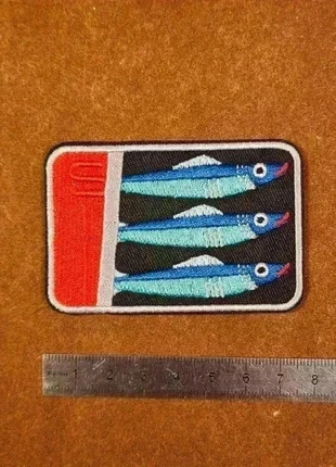 Patch Écusson Broderie Neuf Sardines, marque: SARDINES, état: Neuf sans étiquette, 5,00 €, 5,95 € Protection acheteurs incluse