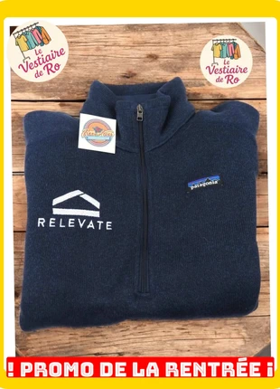 Polaire Patagonia homme S bleu zippée Relevate vintage technique chaude, marke: Patagonia, zustand: Sehr gut, größe: S, 50,00 €, 53,20 € beinhaltet Vinted-Käuferschutz Pro