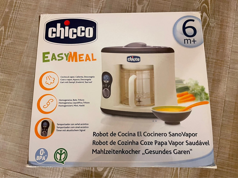 Chicco easy meal cuoci pappa sano vapore