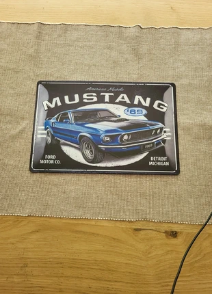 Ijzeren wanddecoratie mustang, marque: Mustang, état: Neuf sans étiquette, 10,00 €, 11,20 € Protection acheteurs incluse