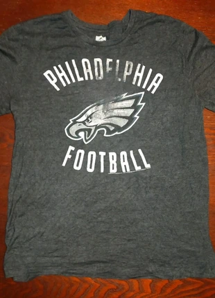 Philidelphia Eagles T-Shirt NFL Team Apparel Football Large Black Tee Gray Logo USA Import, brand: Eagles, condition: Good, size: L, £14.99, £16.44 includes Buyer Protection Pro