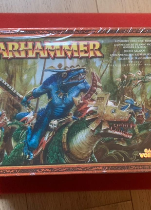 Warhammer lizardmen cold one riders, merk: Warhammer, staat: Nieuw zonder prijskaartje, € 50,00, € 53,20 inclusief Kopersbescherming