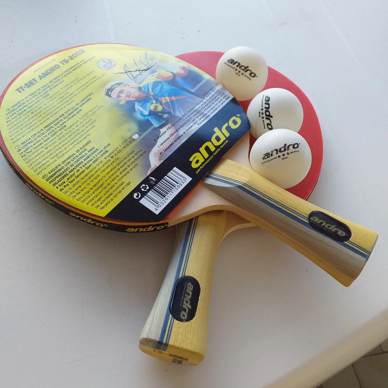 Raquettes de ping-pong Raquettes de tennis de table 1 Set 3