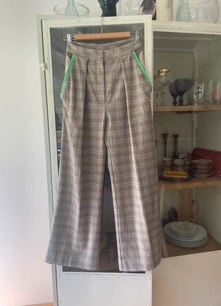 Roksanda Ilincic wool checkered pants with pockets, brand: Roksanda Ilincic, condizioni: Ottime, taglia: XS / IT 38 / EU 34, €18.00, €19.60 include la Protezione acquisti