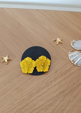 Brincos flor 🌺Boucles d'oreilles fleurs 🌺Pendientes de flores 🌺, merk: Local, staat: Nieuw zonder prijskaartje, € 2,00, € 2,80 inclusief Kopersbescherming
