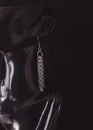 Boucles d'oreilles petites mailles 3 brins, condition: Very good, €8.00, €9.10 includes Buyer Protection Pro