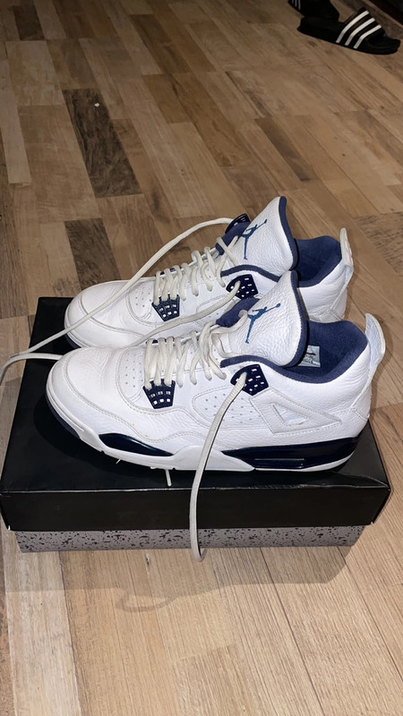 Air jordan 4 retro ls hot sale legend blue