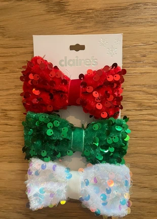 Barrette Noël, marque: Claire's, état: Neuf avec étiquette, 2,00 €, 2,80 € Protection acheteurs incluse