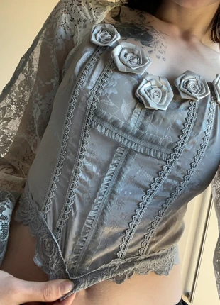 Gothic lolita top, condition: New without tags, size: XS / 34 / 6, €35.00, €37.45 includes Buyer Protection