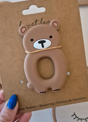 Hochet de dentition ourson marron, marque: Léo and Léa, état: Neuf avec étiquette, taille: Naissance / 44 cm, 9,90 €, 11,10 € Protection acheteurs (Pro) incluse