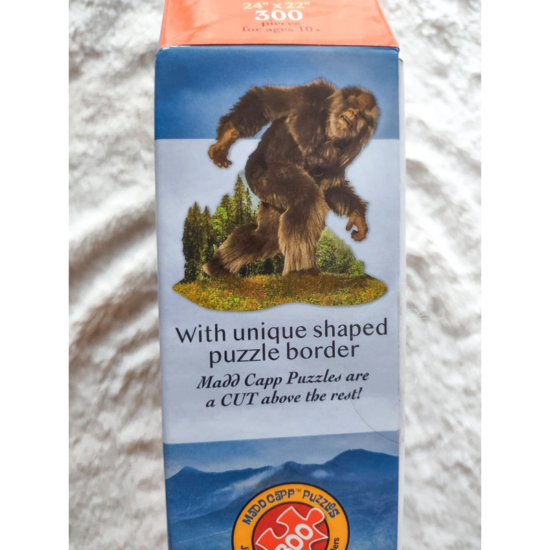 Sasquatch Creature Shaped 300 Piece Puzzle 4