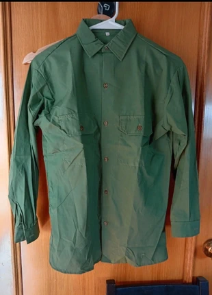 Camisa militar USA vintage original años 80, marque: Militar, état: Neuf sans étiquette, taille: S, 15,00 €, 16,45 € Protection acheteurs incluse