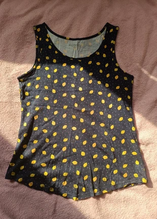 Top verão alças Estampado de Limões | 100% Algodão, marca: In Extenso, estado: Nuevo sin etiquetas, tamaño: S / 36 / 8, 3,00 €, 3,85 € Protección al comprador incluida