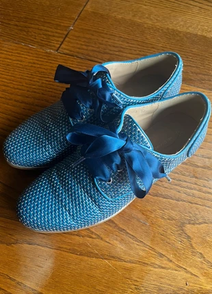 Chaussures mocassins bleu, brand: Inconnu, condizioni: Ottime, taglia: 37, €3.00, €3.85 include la Protezione acquisti