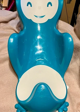 Siège de bain bébé Babycoon - turquoise/blanc - Neuf avec étiquette, marque: Babycoon, état: Neuf avec étiquette, 15,90 €, 17,40 € Protection acheteurs incluse
