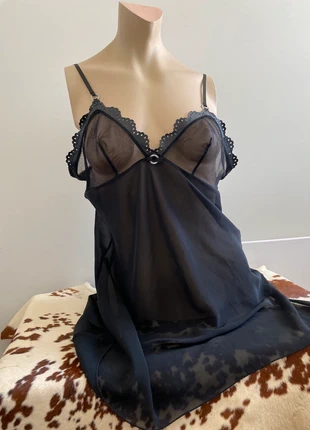 Nuisette noire, estado: Muito bom, tamanho: XL / 42 / 14, €15.00, €16.45 inclui Proteção do Comprador