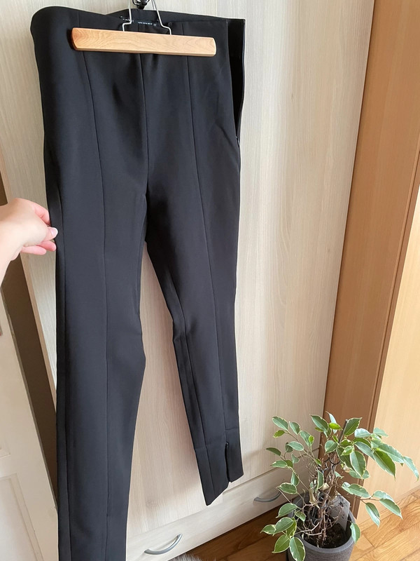 Pantalon discount fendu zara