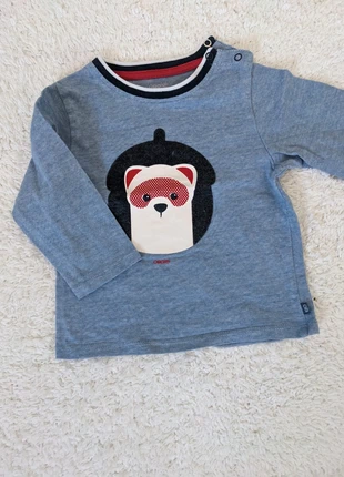 T-shirt, merk: Okaïdi, staat: Heel goed, maat: 9-12 maanden / 74 cm, € 1,50, € 2,28 inclusief Kopersbescherming