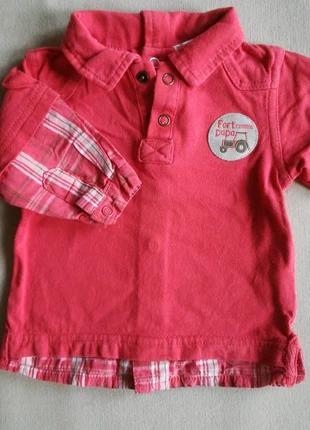 Polo manches longues 3mois , marke: Kimbaloo, zustand: Sehr gut, größe: 1-3 Monate / 56, 1,00 €, 1,75 € inklusive Vinted-Käuferschutz