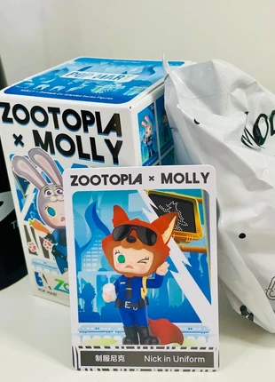 Molly Zootopia Popmart Nick Uniform, brand: POPMART, condition: Very good, size: Preemie, up to 44cm, €19.50, €21.18 includes Buyer Protection Pro