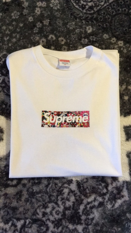 Supreme Takashi Murakami COVID 19 relief Box Logo Vinted