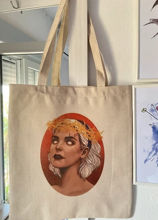 Tote bag Sabrina Spellman, marca: Local, estado: Muito bom, €8.95, €10.10 inclui Proteção do Comprador