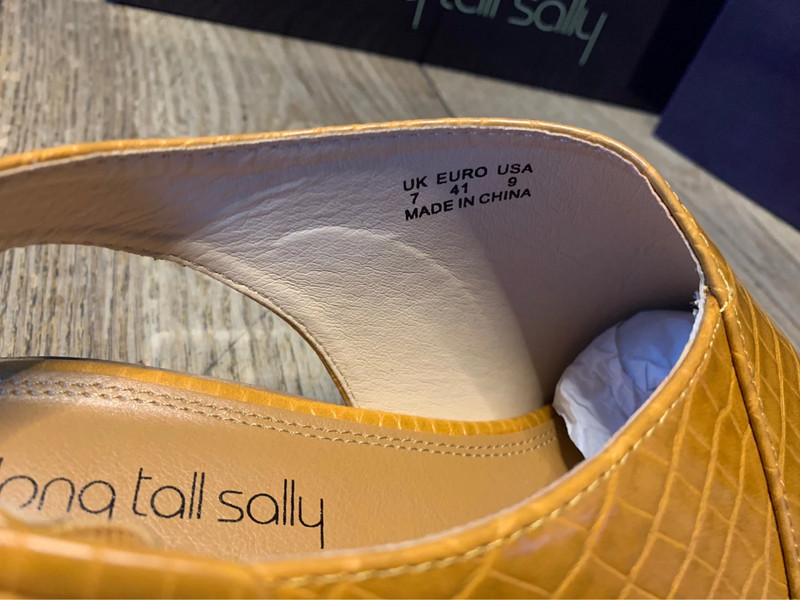 Tall sale sally shoes