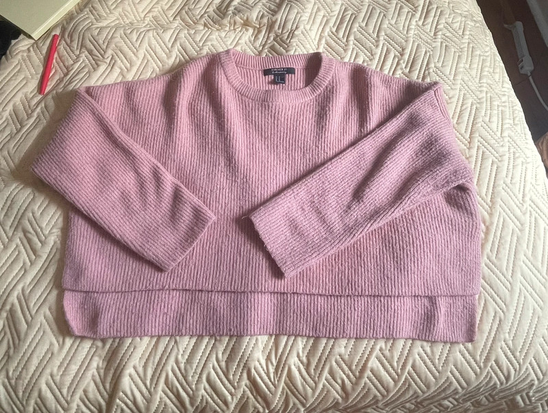 Pink Oversized Sweater 1