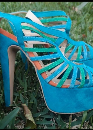 Sandali con plateau, marque: rosario cuomo, état: Très bon état, taille: 37, 7,00 €, 8,05 € Protection acheteurs incluse