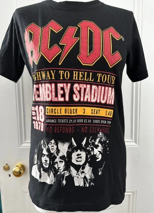 AC/DC Highway to Hell Tour Wembley Stadium T-Shirt – Black – Size S, brand: AC/DC, condition: Very good, size: S, £9.00, £10.15 includes Buyer Protection Pro