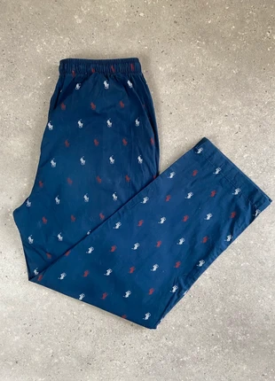 Bas de pyjama/Jogging Ralph Lauren M Homme bleu marine logo imprimé motif coupe droite, marke: Ralph Lauren, zustand: Gut, größe: M, 32,50 €, 34,83 € inklusive Vinted-Käuferschutz