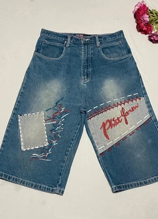 Short Long en Jeans Phat Farm Bleu Taille 36, marke: Phat Farm, zustand: Sehr gut, größe: L, 30,00 €, 32,20 € inklusive Vinted-Käuferschutz