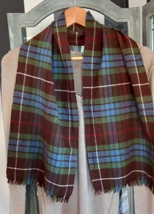 Magnifique écharpe tartan marron/ vert/ bleu 100/ laine vierge The Scotch House, brand: The scotch house, condition: Very good, €26.00, €28.00 includes Buyer Protection