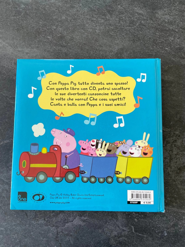 Libro le canzoni di peppa pig