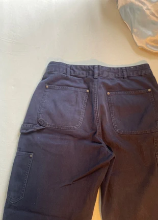 navy donkerblauwe baggy wide leg loose relaxed carpenter jeans 42, marque: Zara, état: Bon état, taille: L, 10,00 €, 11,20 € Protection acheteurs incluse