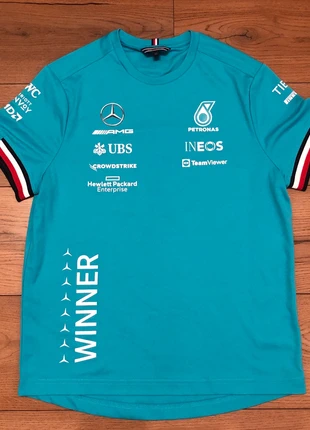 Mercedes F1 Team Issue Winner Tshirt 2022 season, brand: Mercedes F1, condition: Very good, size: XS, £85.00, £89.95 includes Buyer Protection
