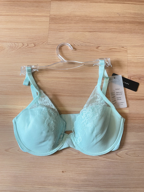 NWT Natori Avail Convertible Bra 30DD Mint Green 1