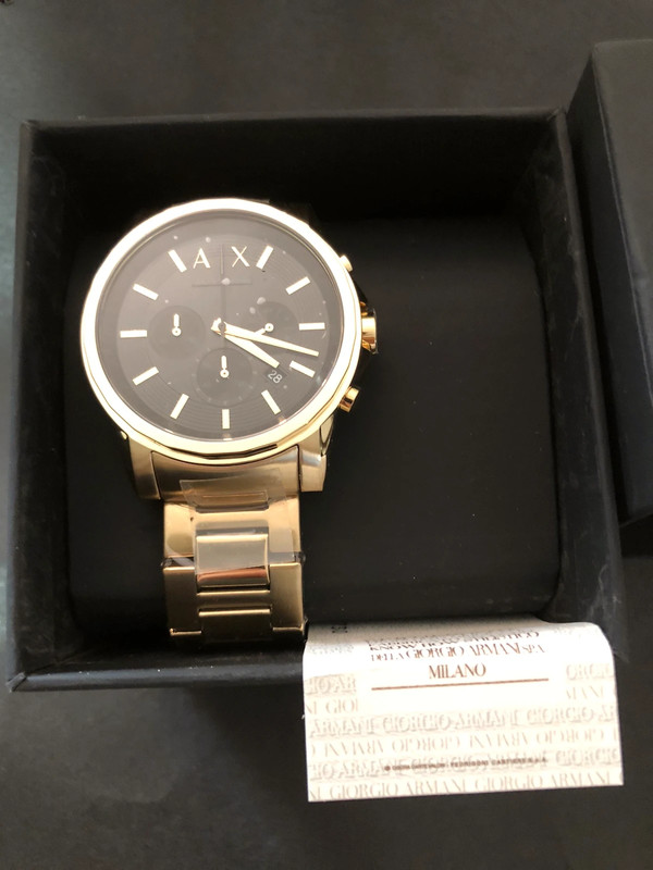 Reloj Armani Dorado Vinted