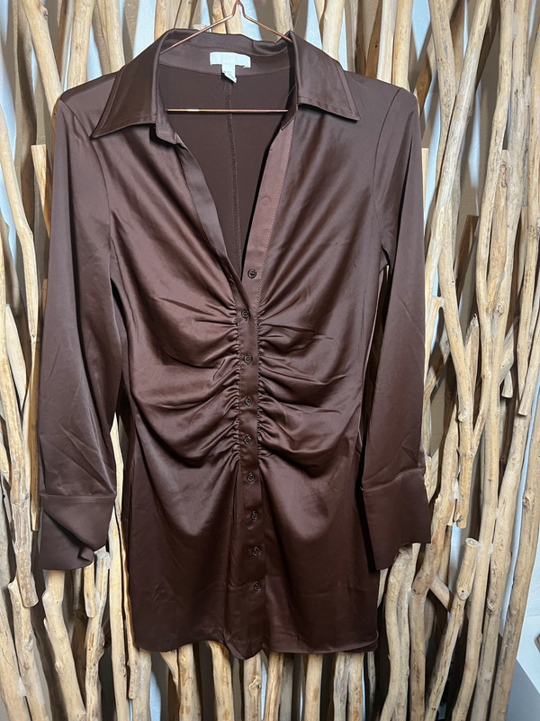 Robe chocolat H&M 1